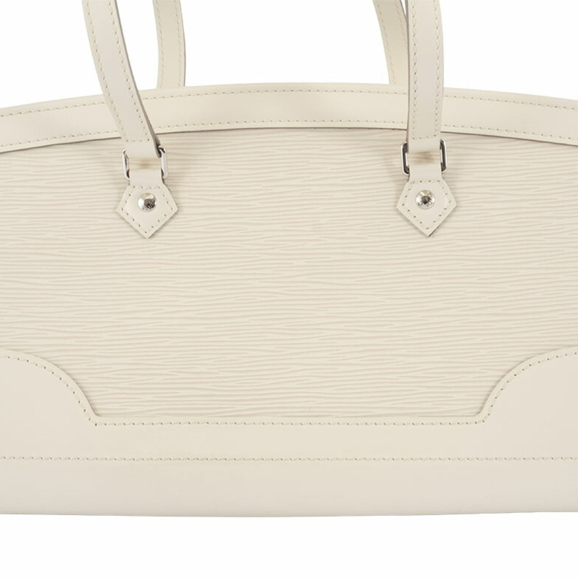 Louis Vuitton Lv Off White Epi Leather Handbag