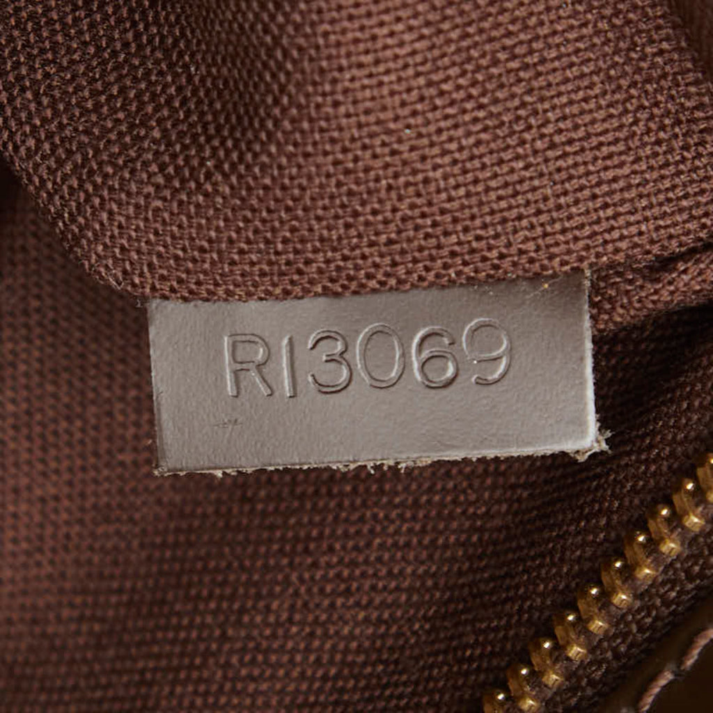 Louis Vuitton Brown Pvc Leather Shoulder Bag