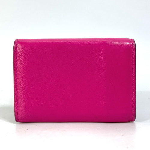 Balenciaga Pink Leather Wallet (Tri-Fold)