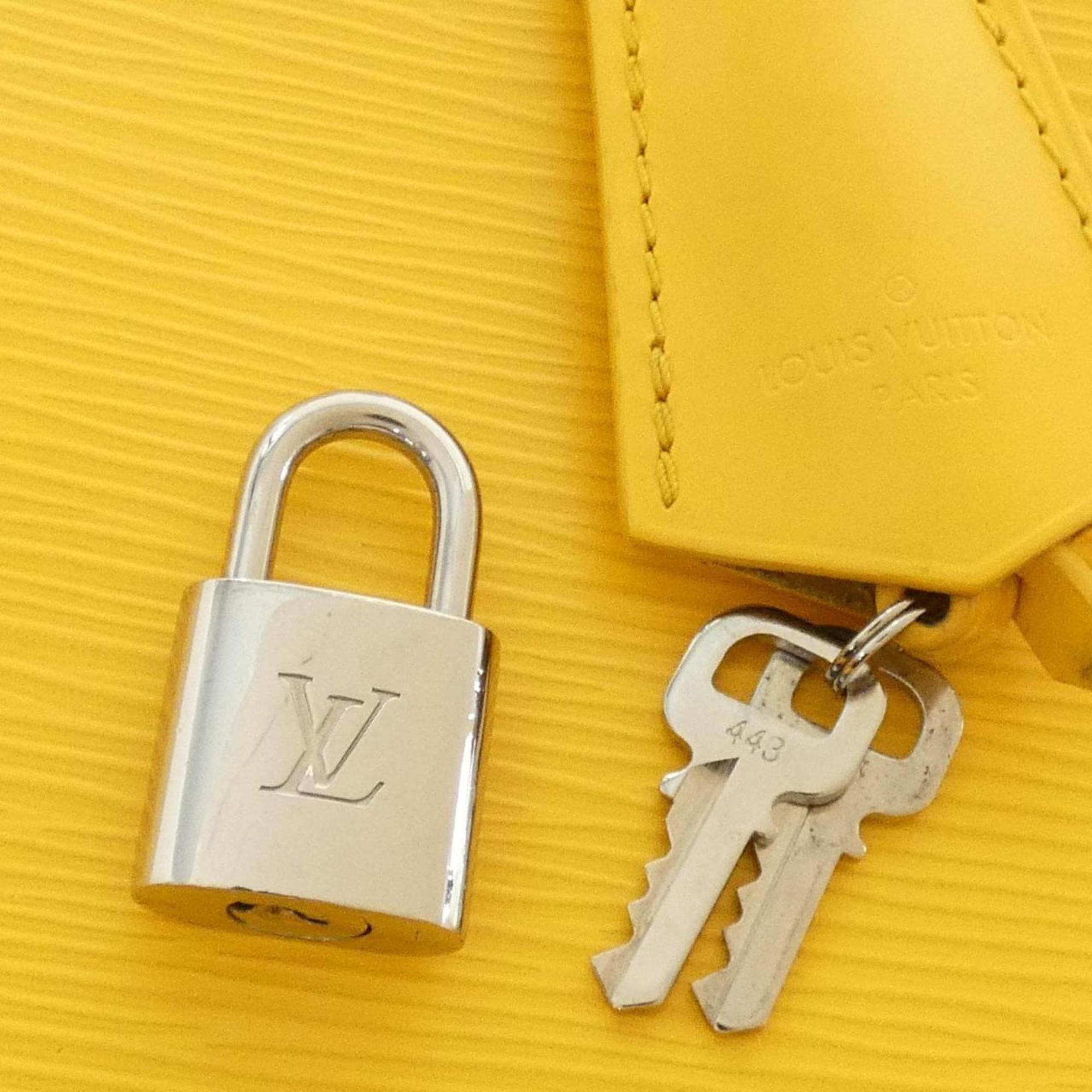 Louis Vuitton Citron Leather Handbag