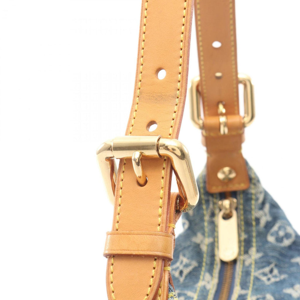 Louis Vuitton Blue Monogram Denim Handbag Shoulder Bag