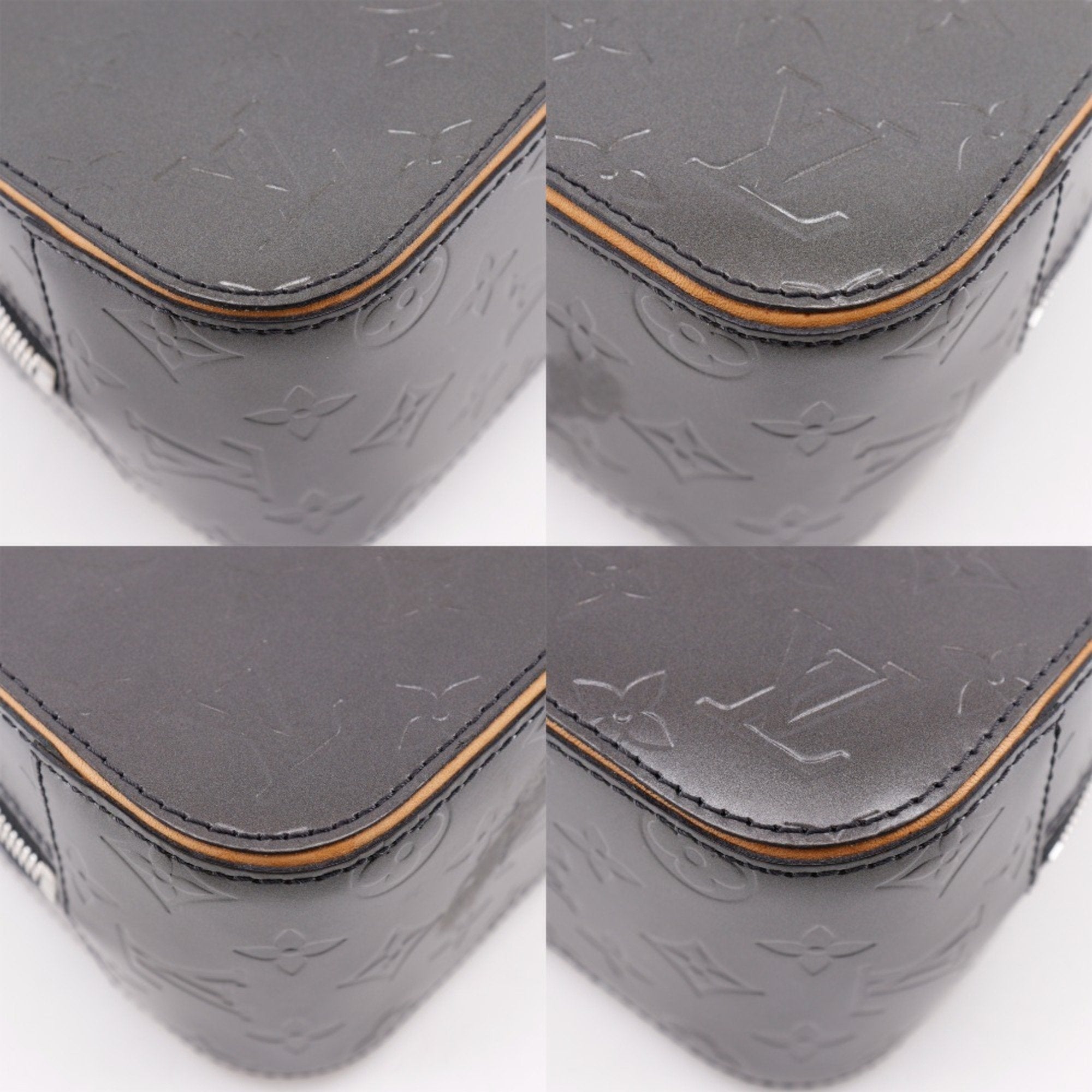 Louis Vuitton Monogram Mat Black Noir Monogram Mat Handbag