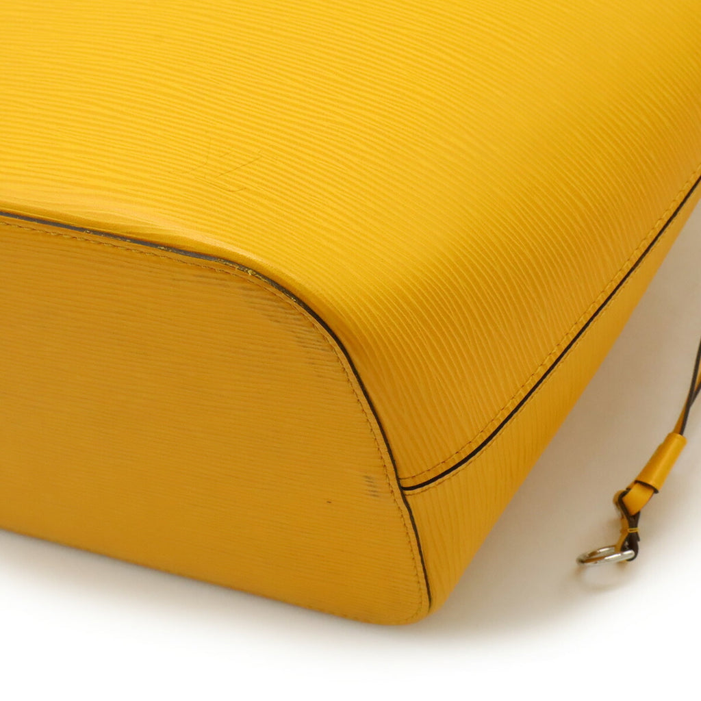 Louis Vuitton Mimosa Yellow Epi Leather Pouch Shoulder Bag Tote Bag