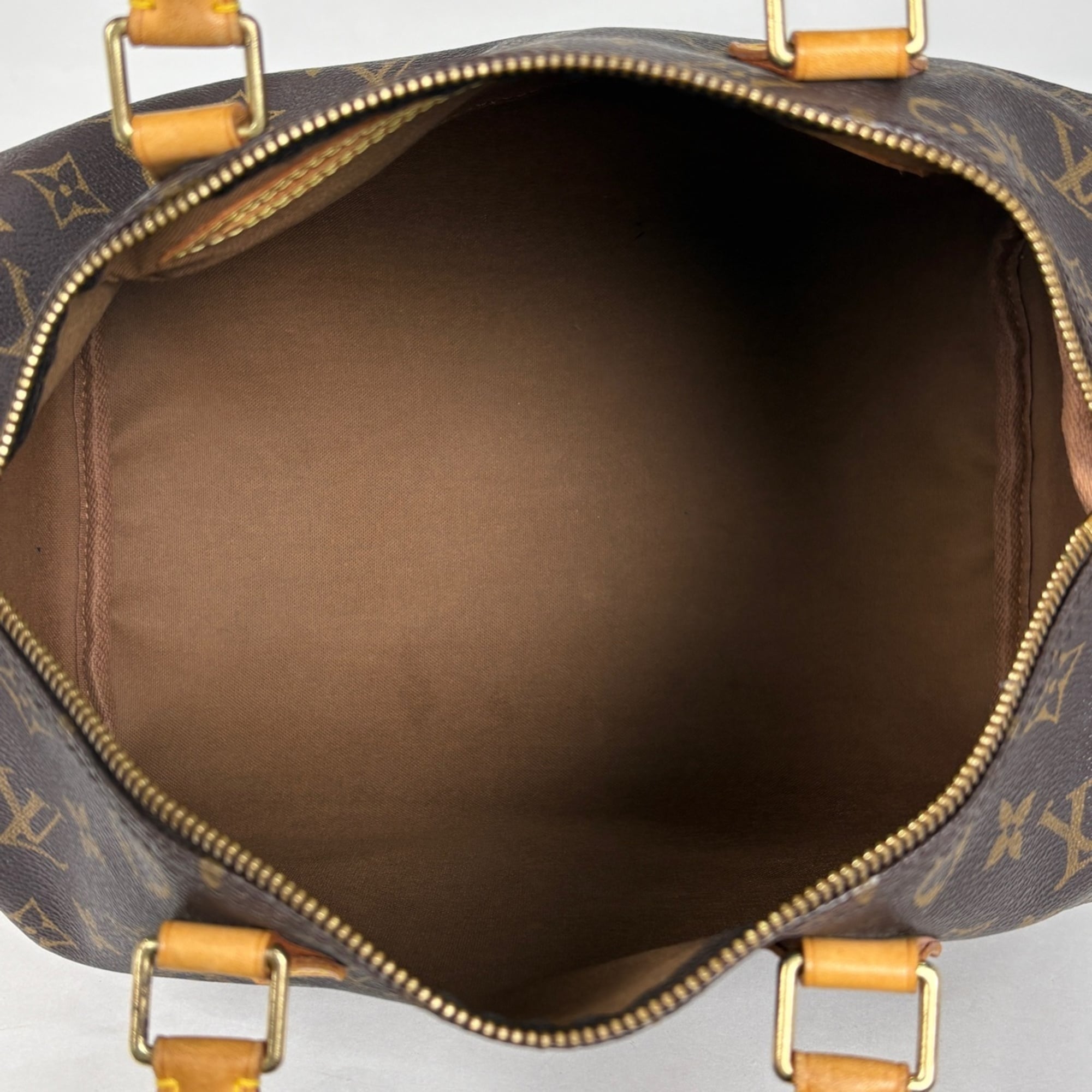 Louis Vuitton Brown Monogram Boston Bag Handbag