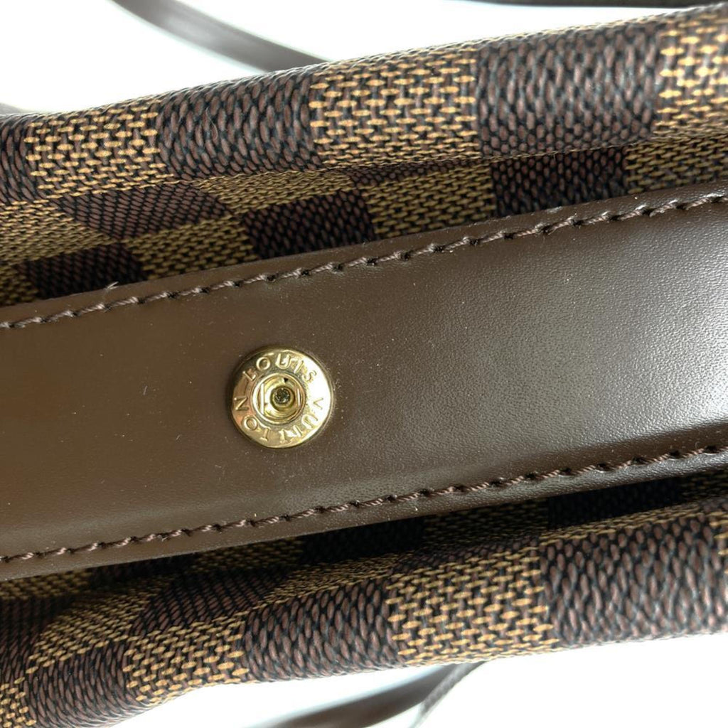 Louis Vuitton Brown Damier Canvas Shoulder Bag Tote Bag