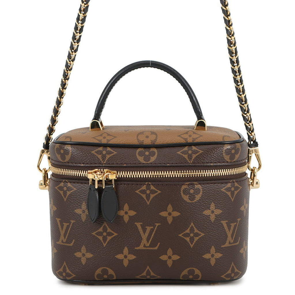 Louis Vuitton Noir Monogram Reverse Monogram Handbag