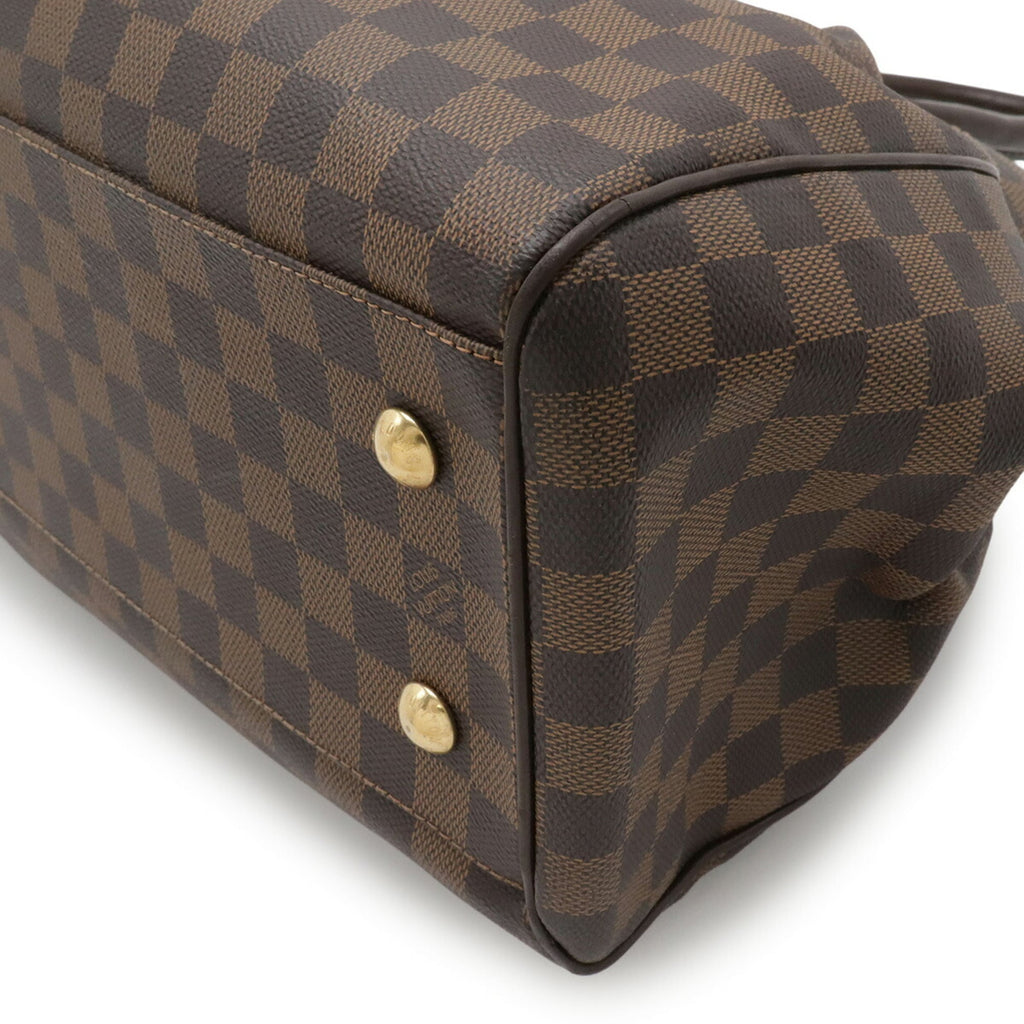Louis Vuitton Brown Pvc Handbag Shoulder Bag