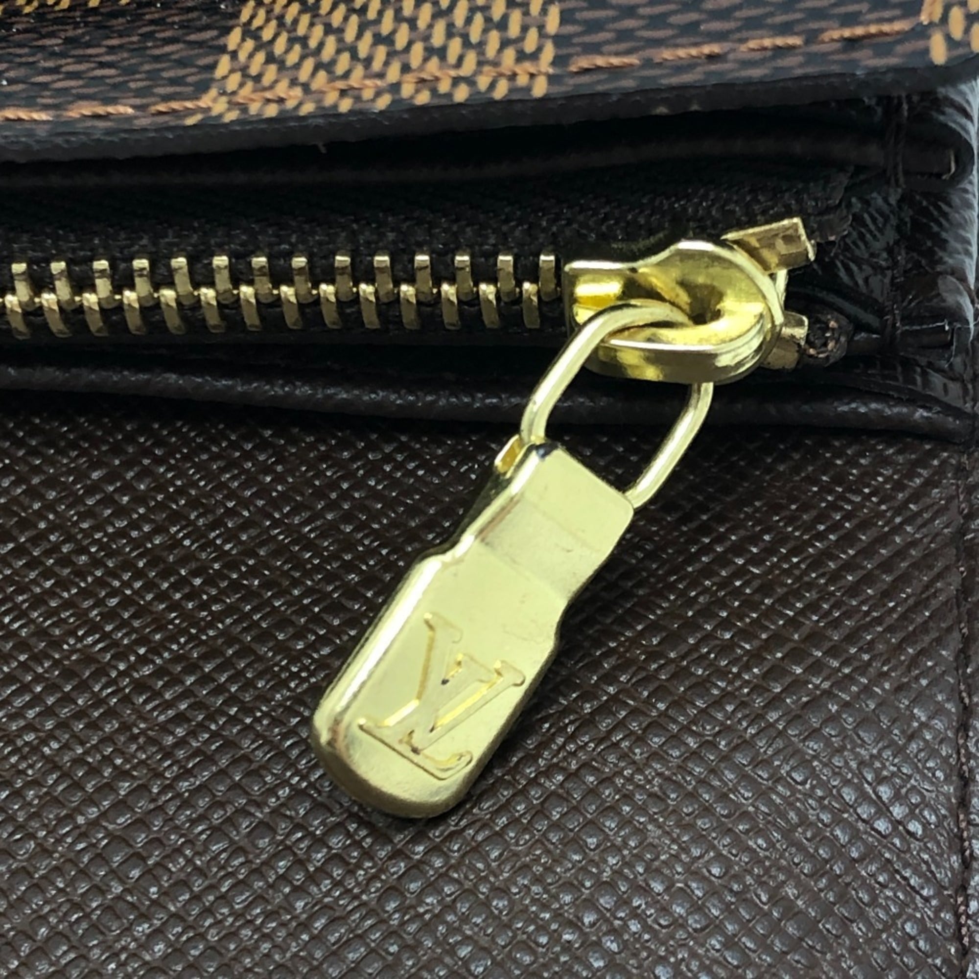 Louis Vuitton Damier Brown Ebene Damier Canvas Long Wallet