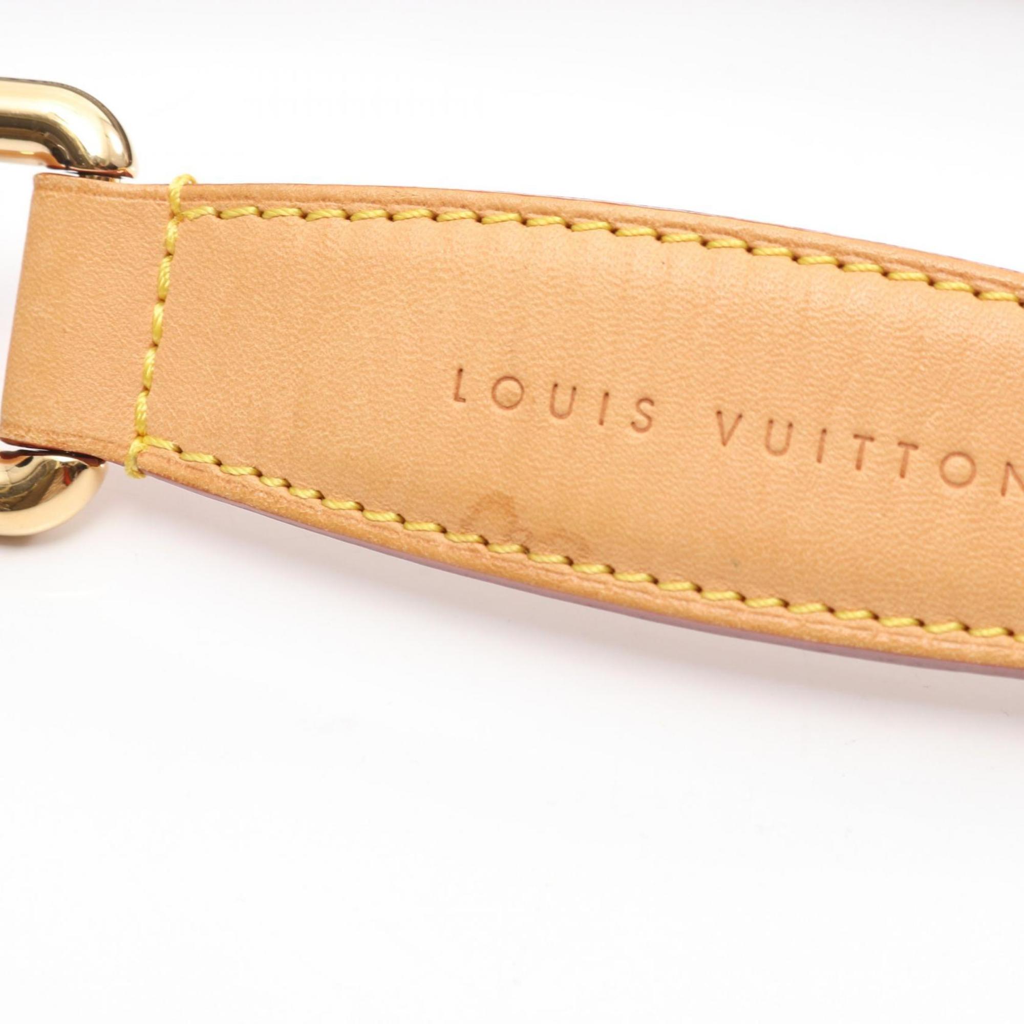 Louis Vuitton Brown Monogram Coated Canvas Leather Handbag Shoulder Bag