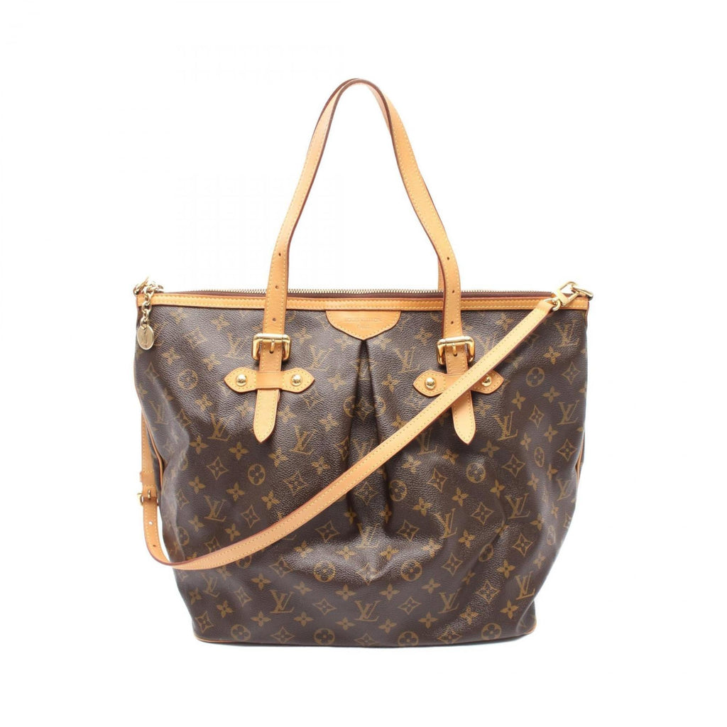 Louis Vuitton Brown Coated Canvas Shoulder Bag