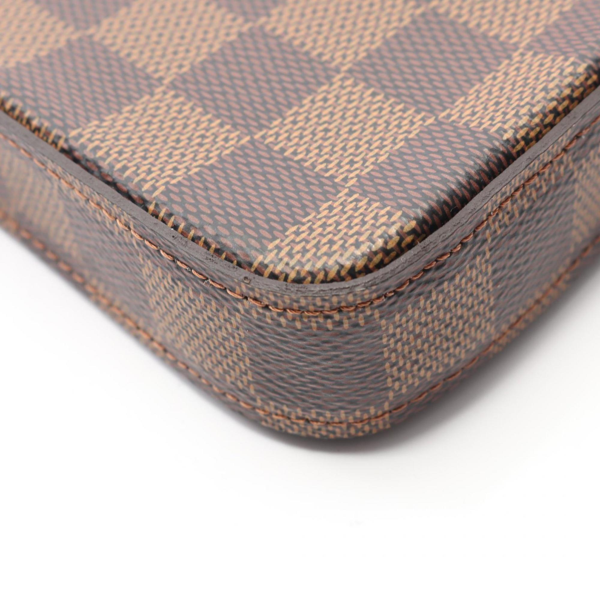 Louis Vuitton Brown Damier Canvas Coated Canvas Pochette Shoulder Bag