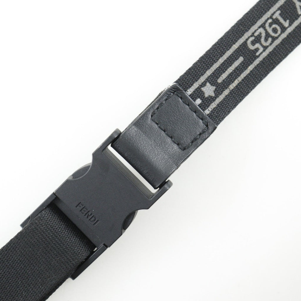 Fendi Brown Nylon Canvas Fanny Pack