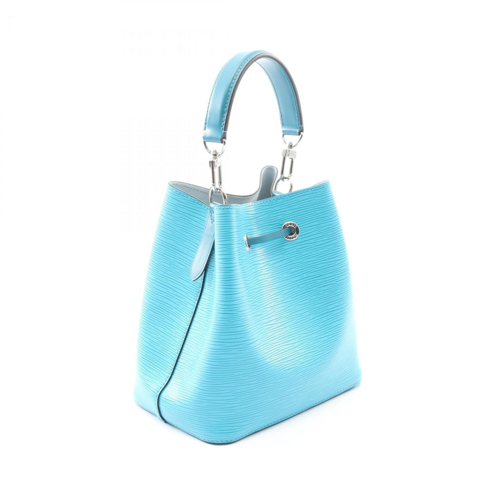Louis Vuitton Blue Epi Leather Handbag