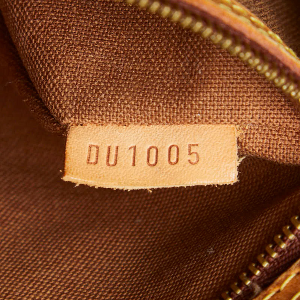 Louis Vuitton Brown Pvc Shoulder Bag Tote Bag