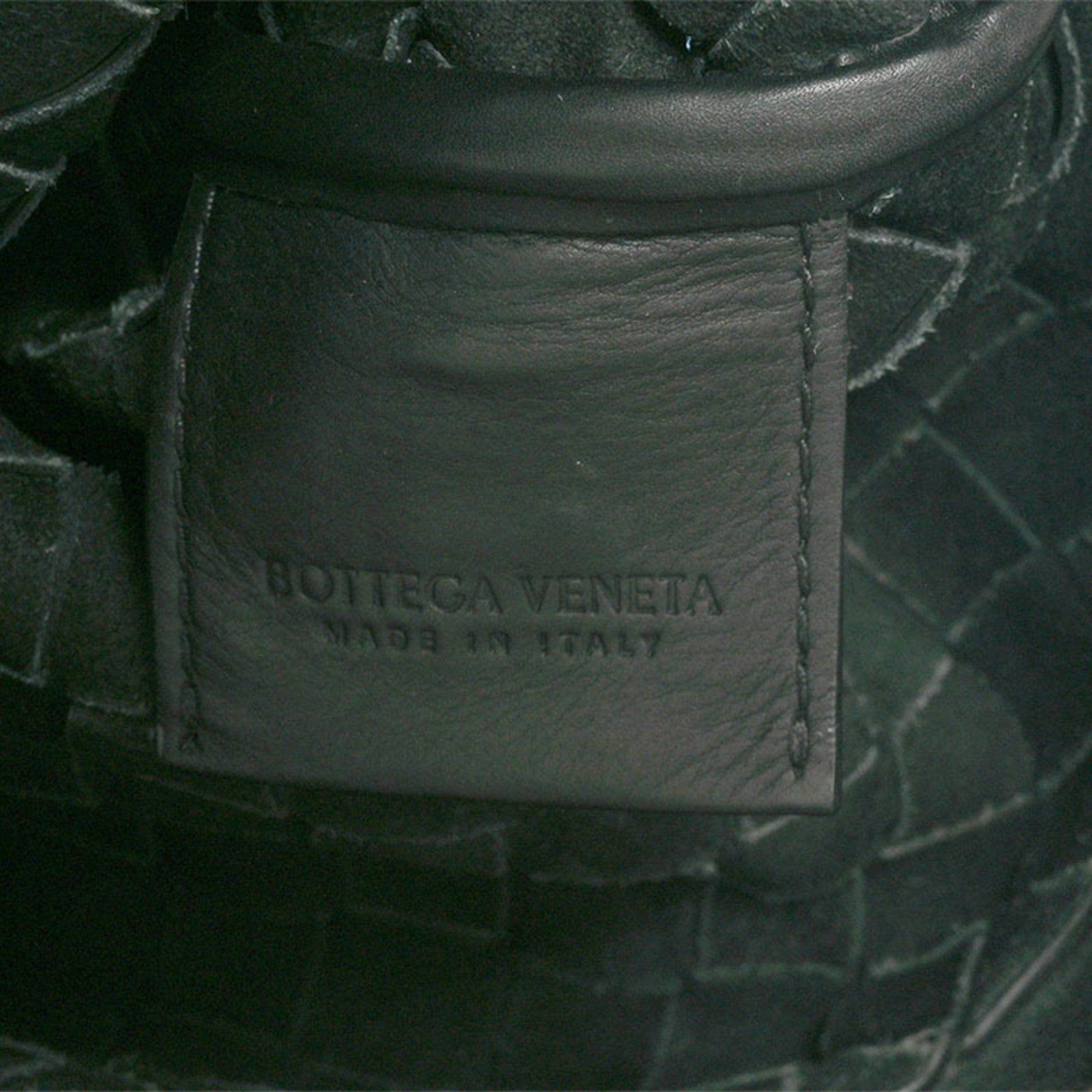 Bottega Veneta Black Polypropylene Leather Clutch Bag Shoulder Bag