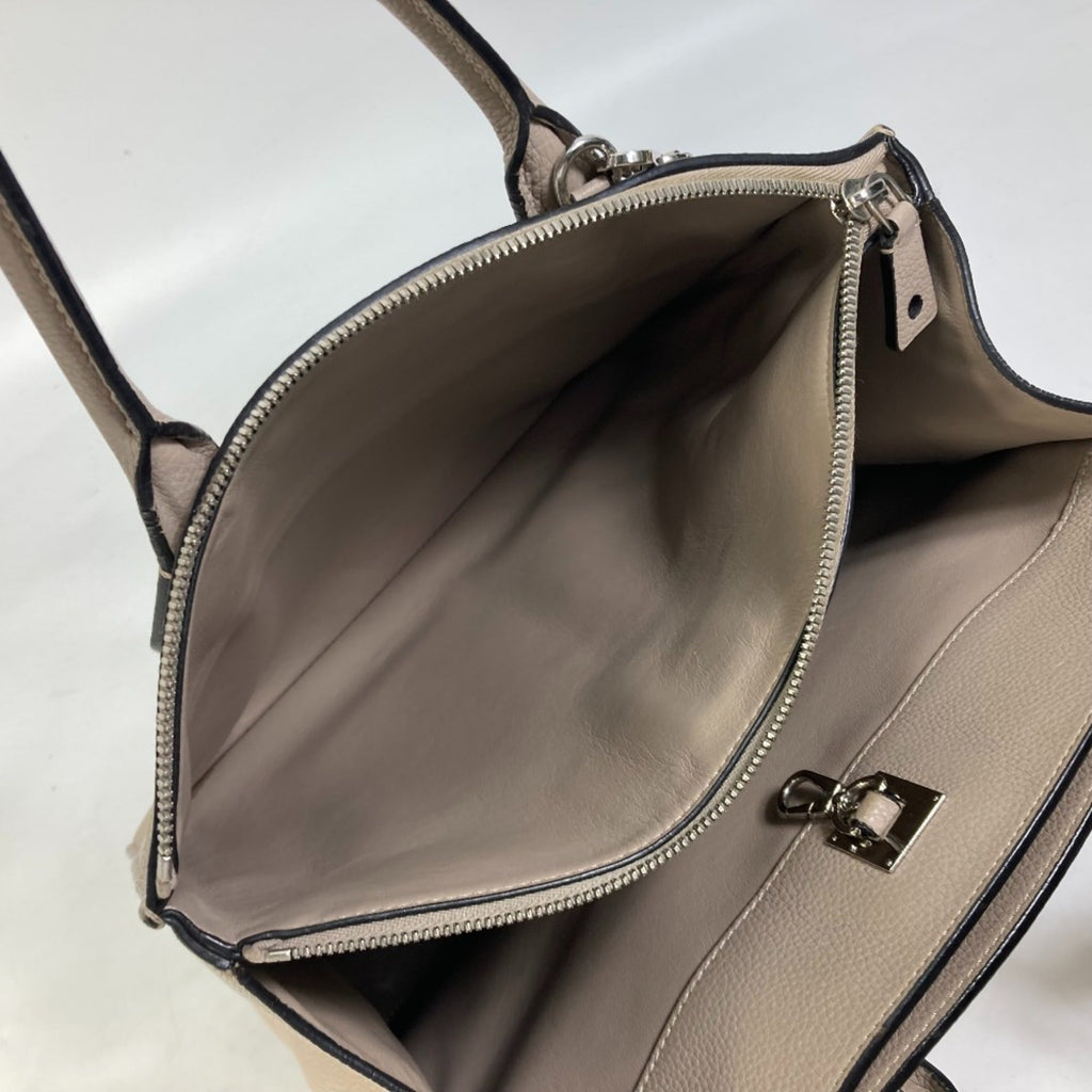 Louis Vuitton Gray Leather Handbag