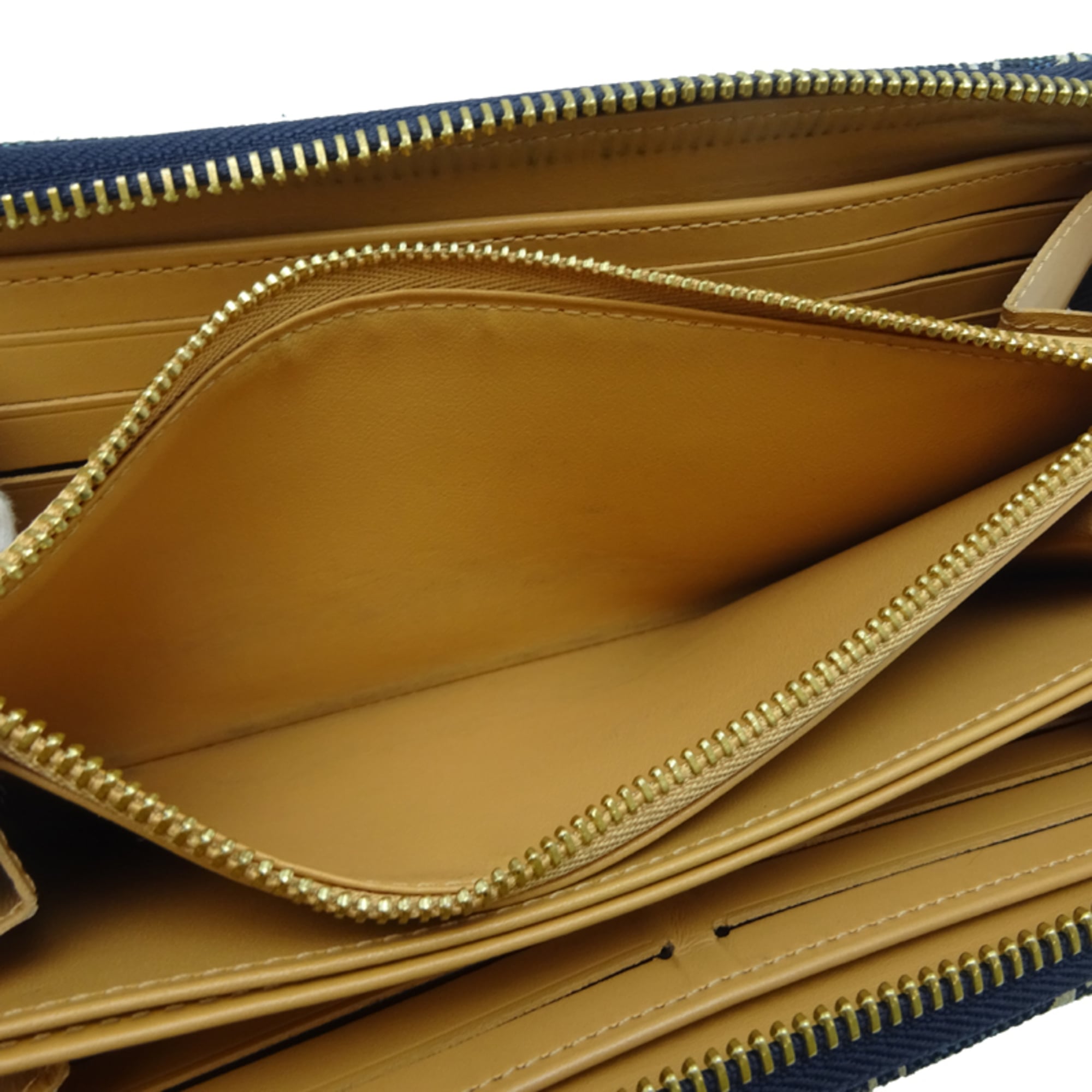 Louis Vuitton Navy Monogram Long Wallet