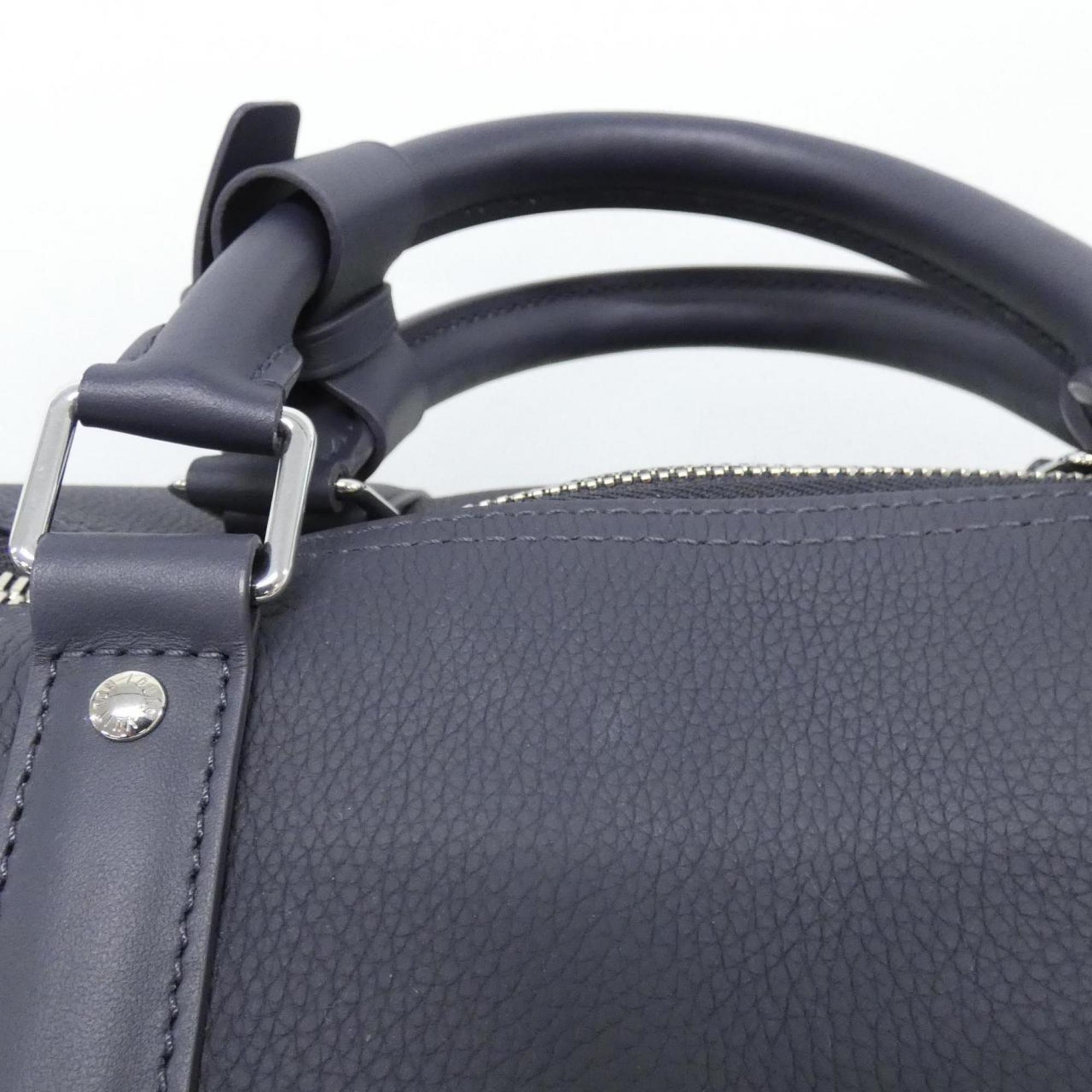 Louis Vuitton Ancre Leather Boston Bag