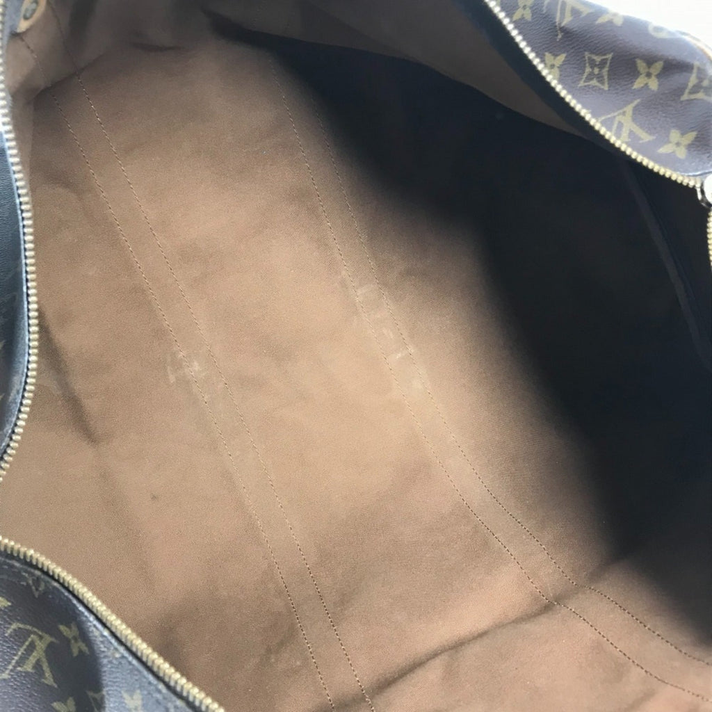 Louis Vuitton Brown Monogram Boston Bag Handbag Shoulder Bag
