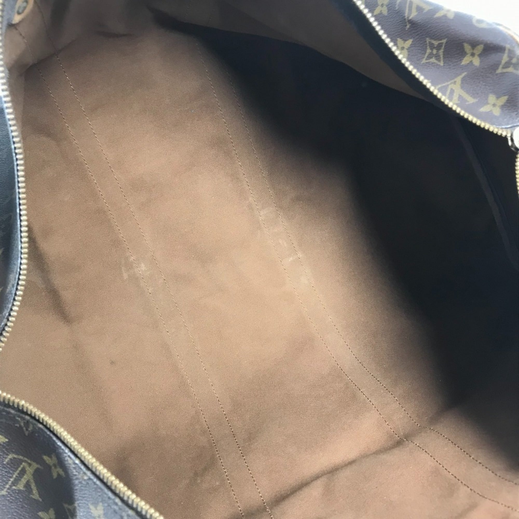 Louis Vuitton Brown Monogram Boston Bag Handbag Shoulder Bag
