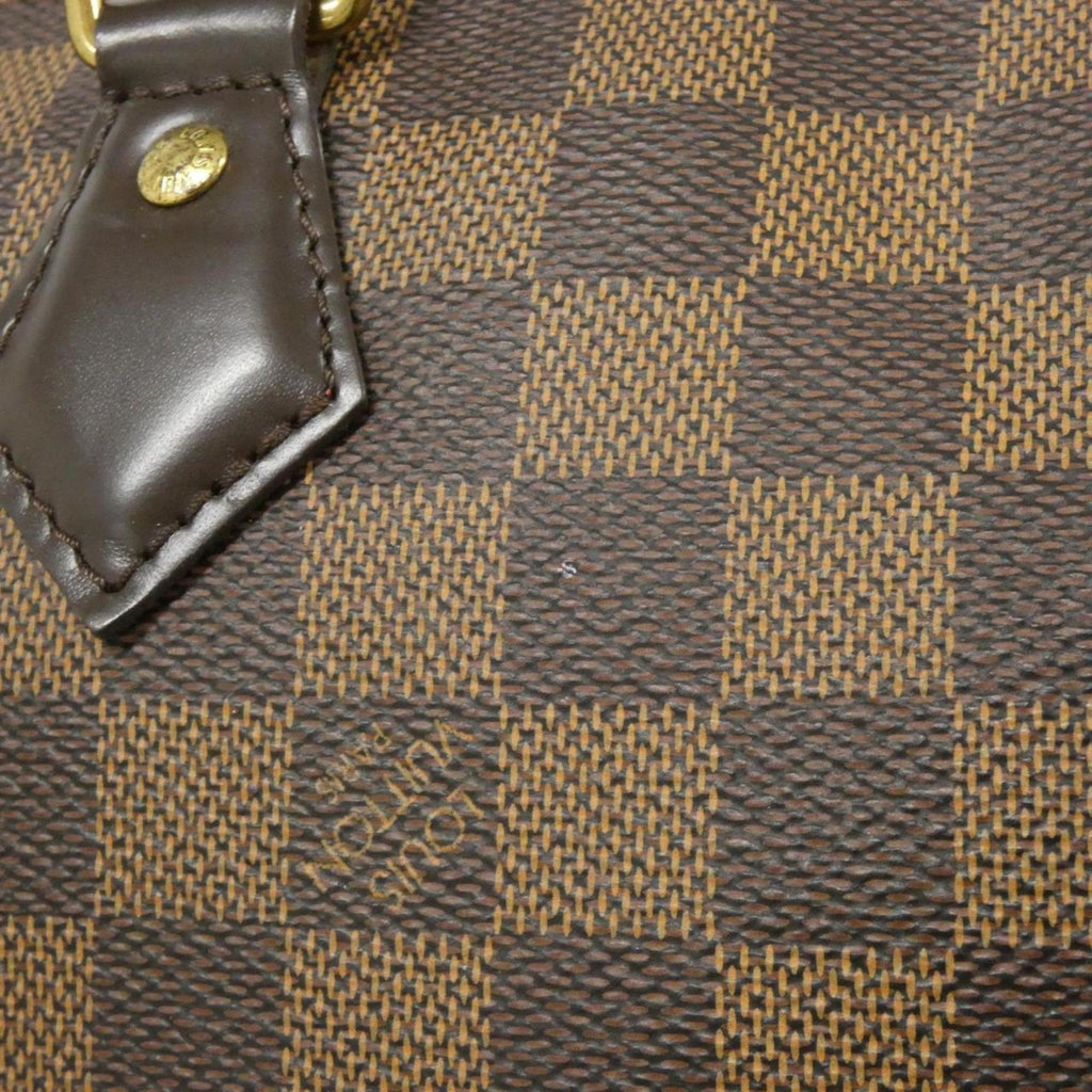Louis Vuitton Ebene Coated Canvas Boston Bag