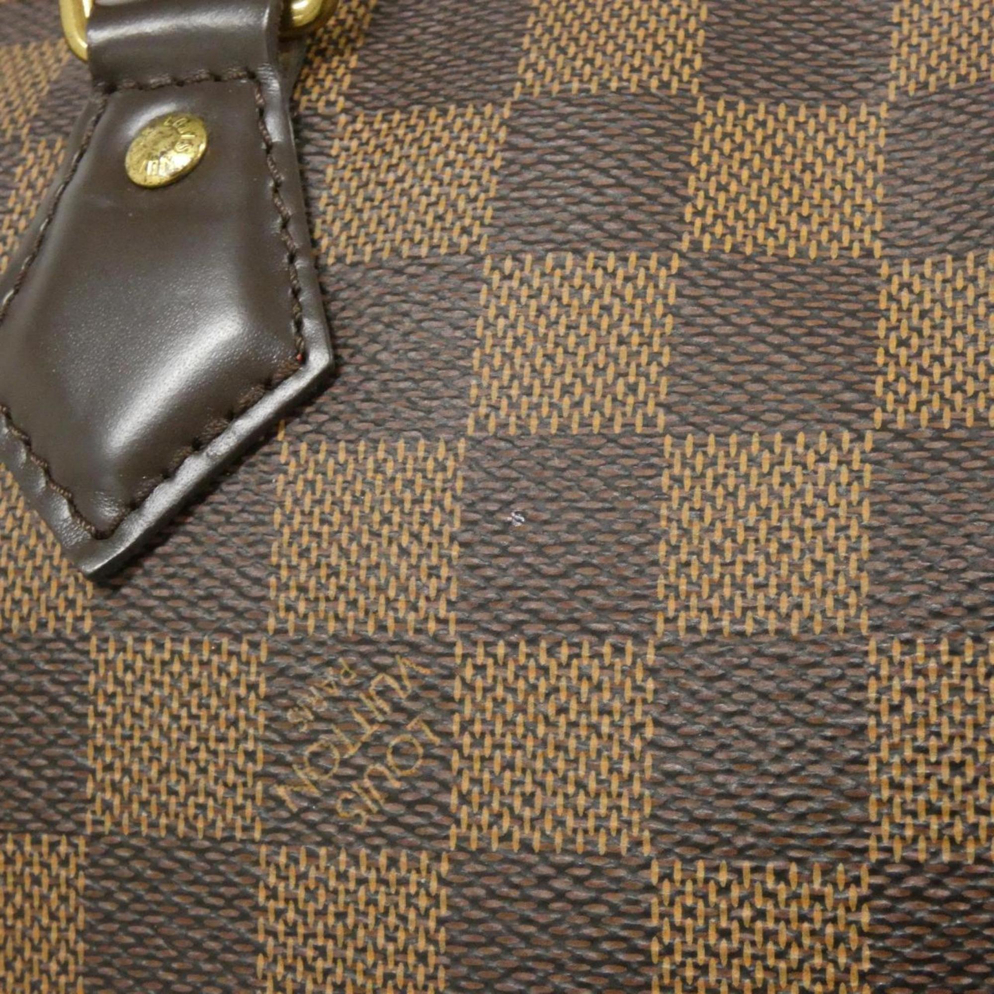Louis Vuitton Ebene Coated Canvas Boston Bag