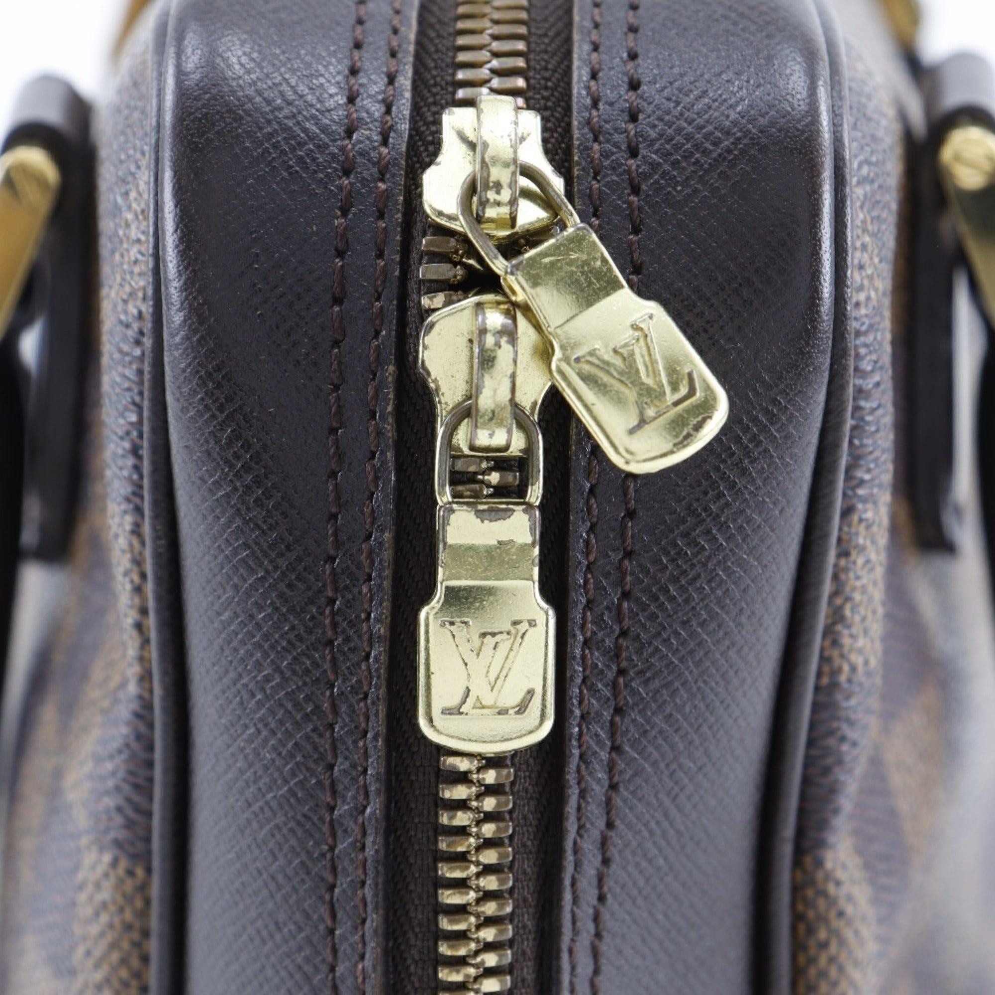 Louis Vuitton Damier Brown Damier Canvas Handbag