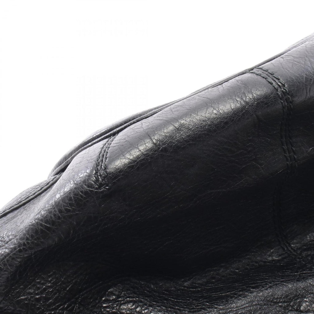 Balenciaga Black Leather Hand