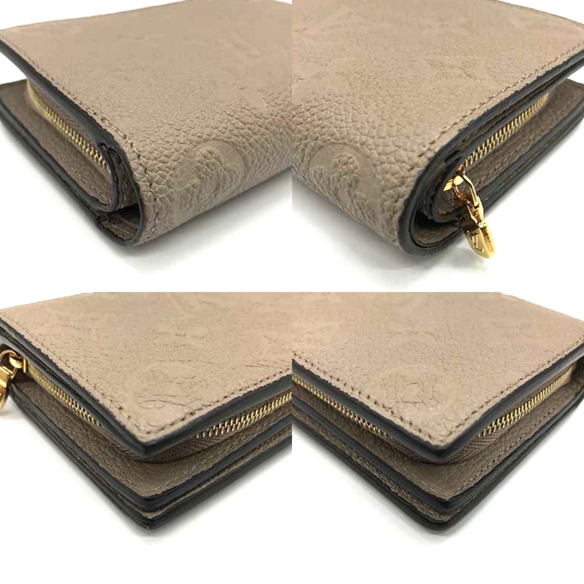 Louis Vuitton Beige Monogram Empreinte Wallet