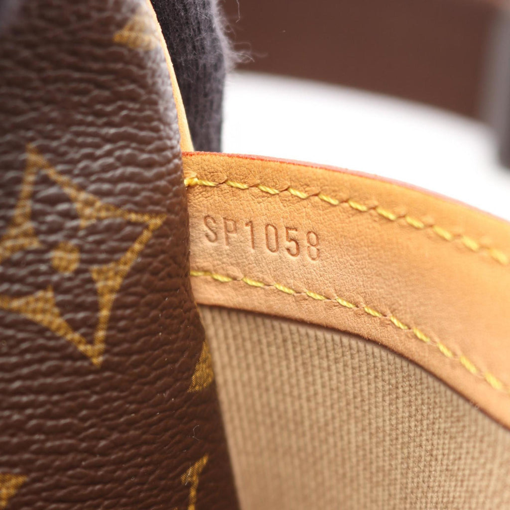 Louis Vuitton Brown Monogram Coated Canvas Shoulder Bag