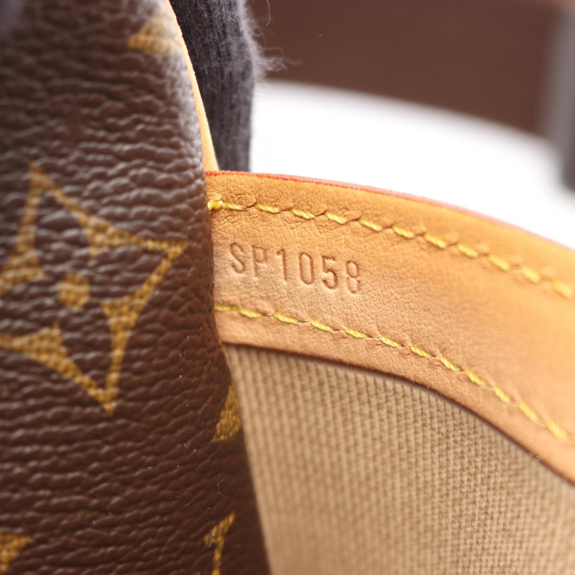Louis Vuitton Brown Monogram Coated Canvas Shoulder Bag