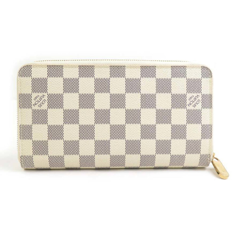 Louis Vuitton Damier Azur Ivory Damier Azur Long Wallet