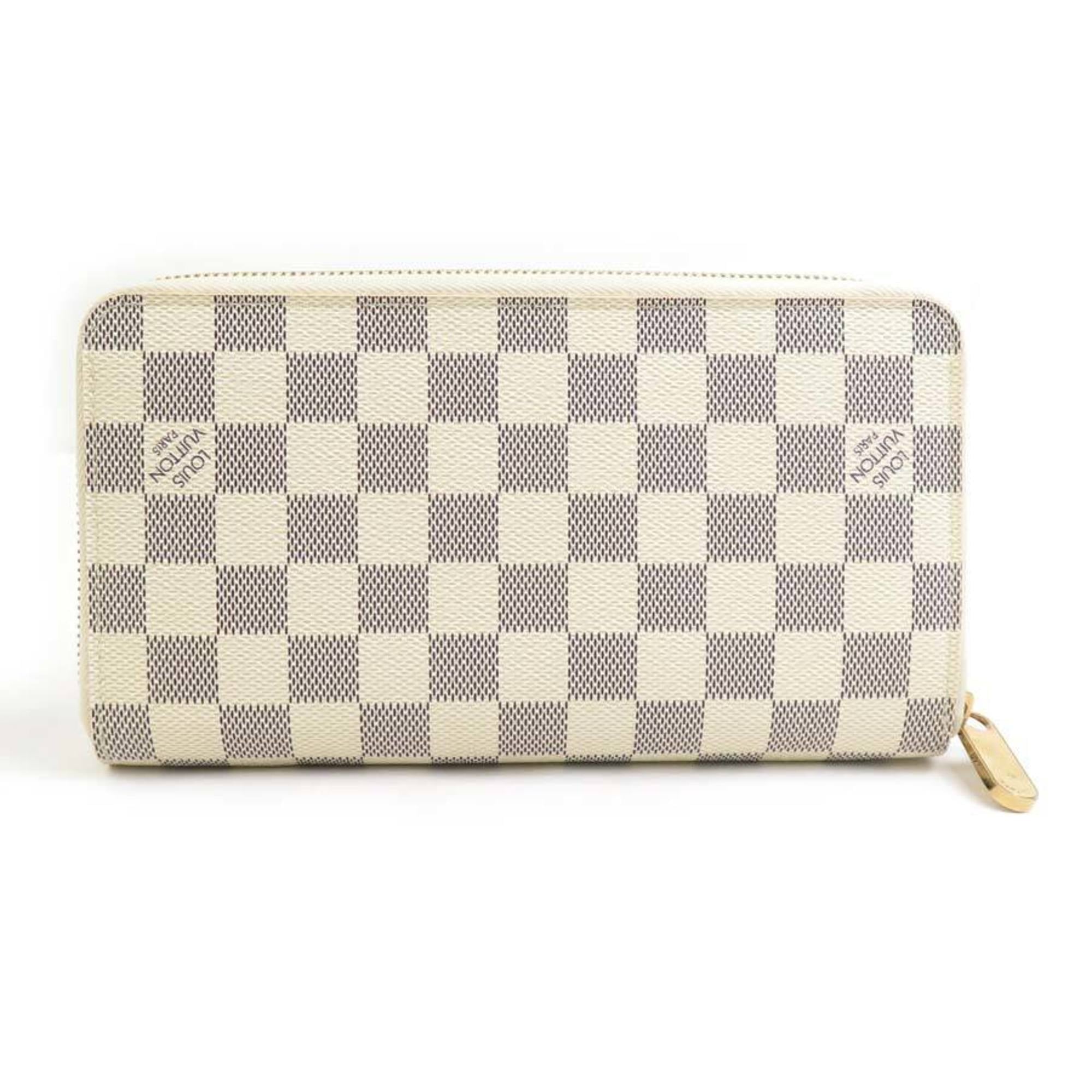 Louis Vuitton Damier Azur Ivory Damier Azur Long Wallet