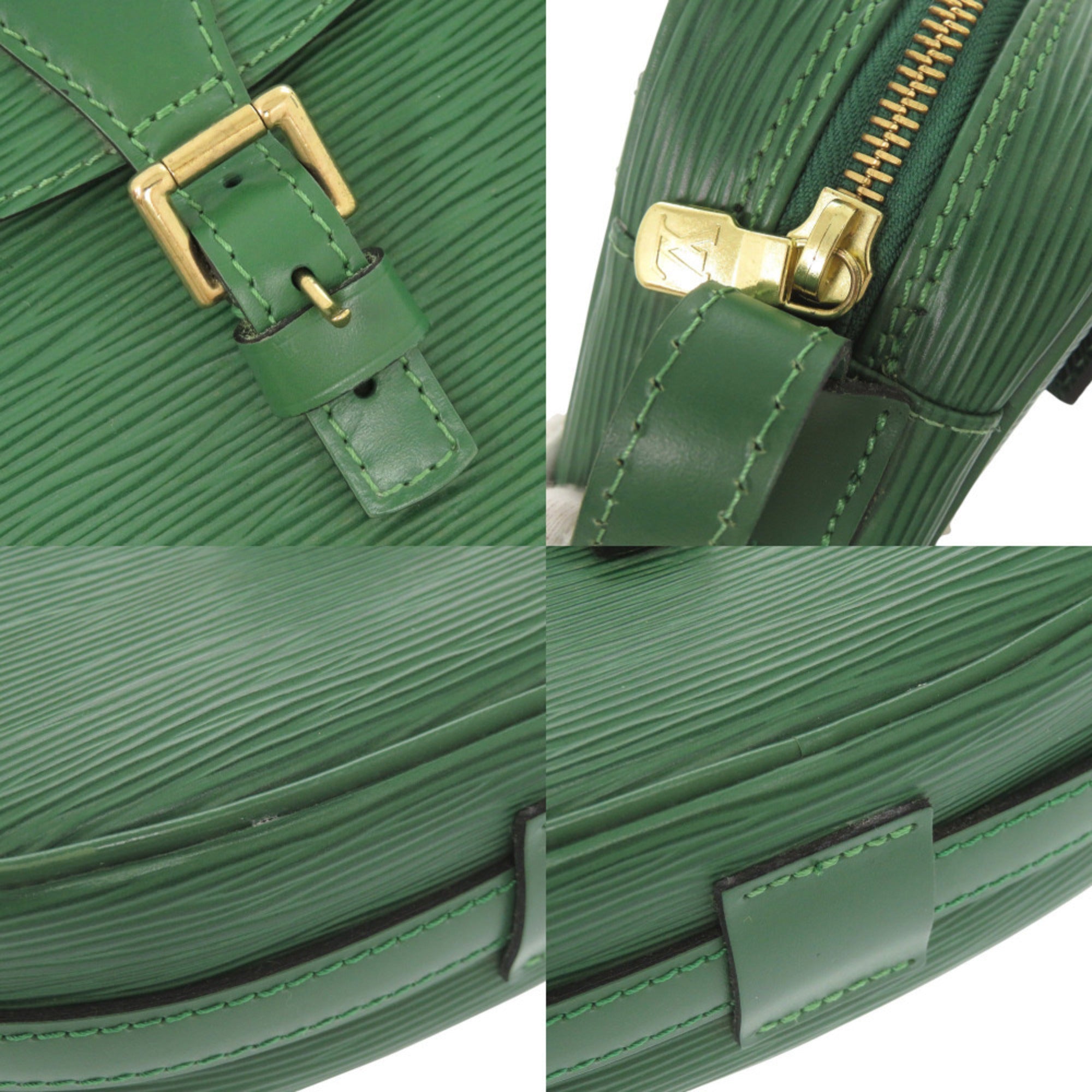 Louis Vuitton Green Epi Leather Shoulder Bag