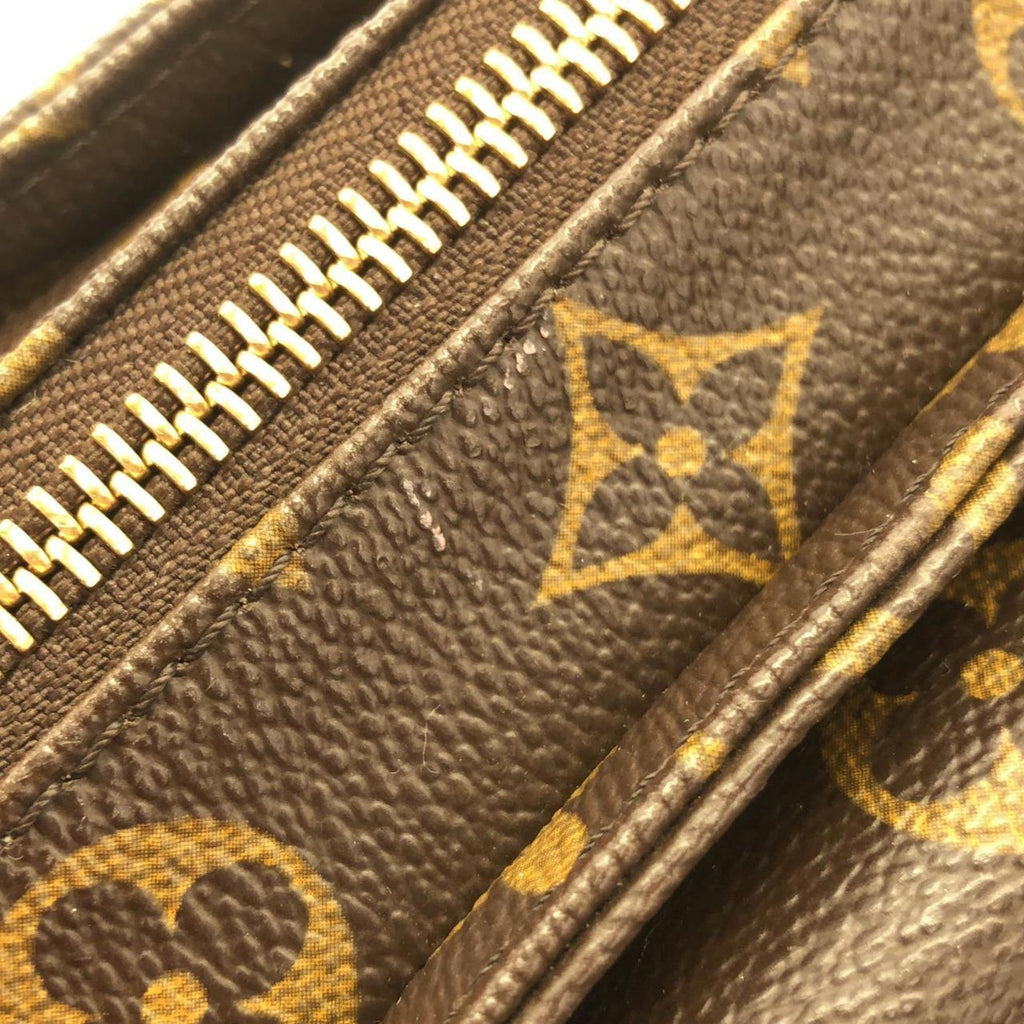 Louis Vuitton Marron Coated Canvas Shoulder Bag