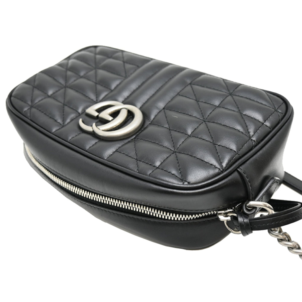 Gucci Black Leather Shoulder Bag (Pre-Owned)