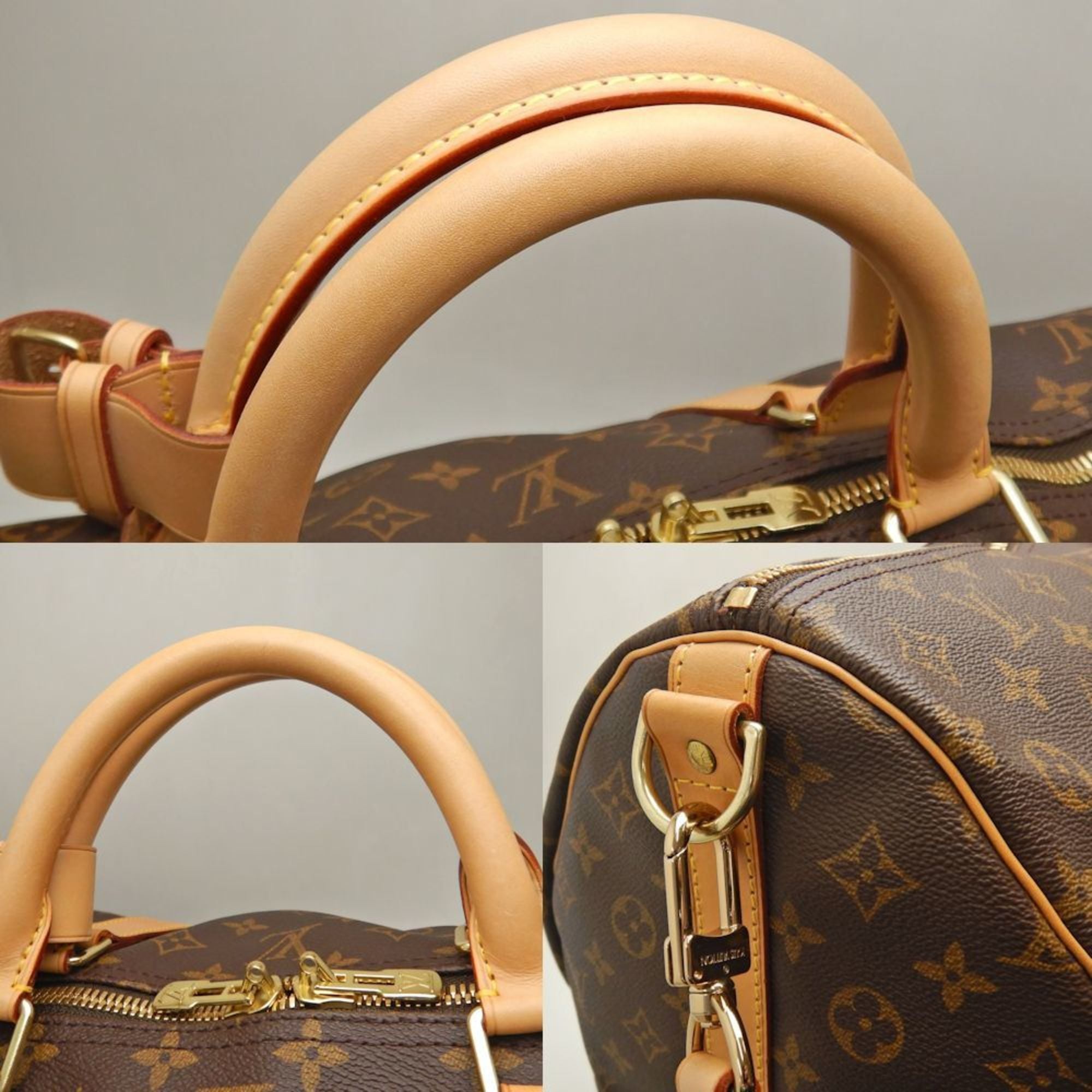 Louis Vuitton Brown Monogram Monogram Pvc Boston Bag