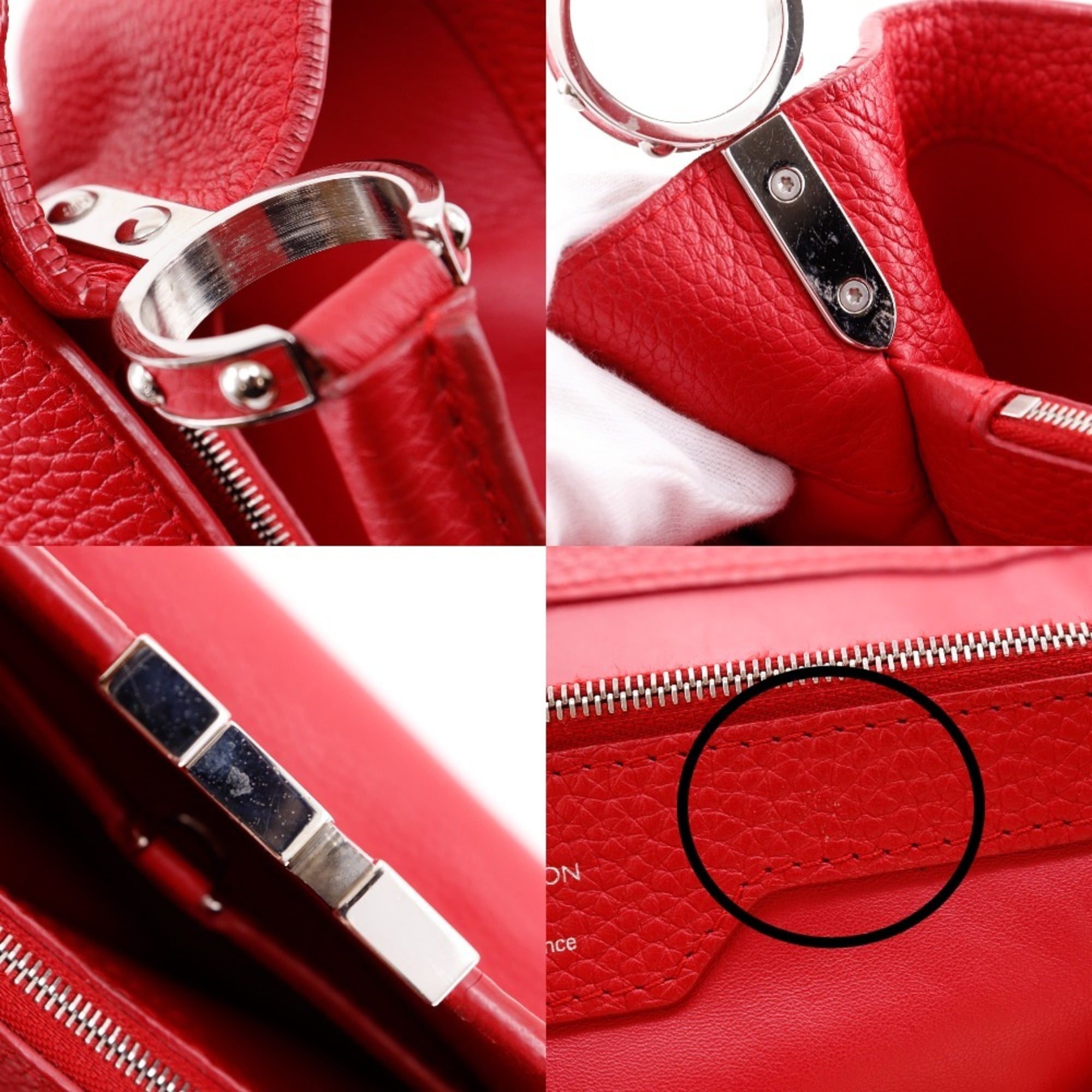 Louis Vuitton Red Color Handbag