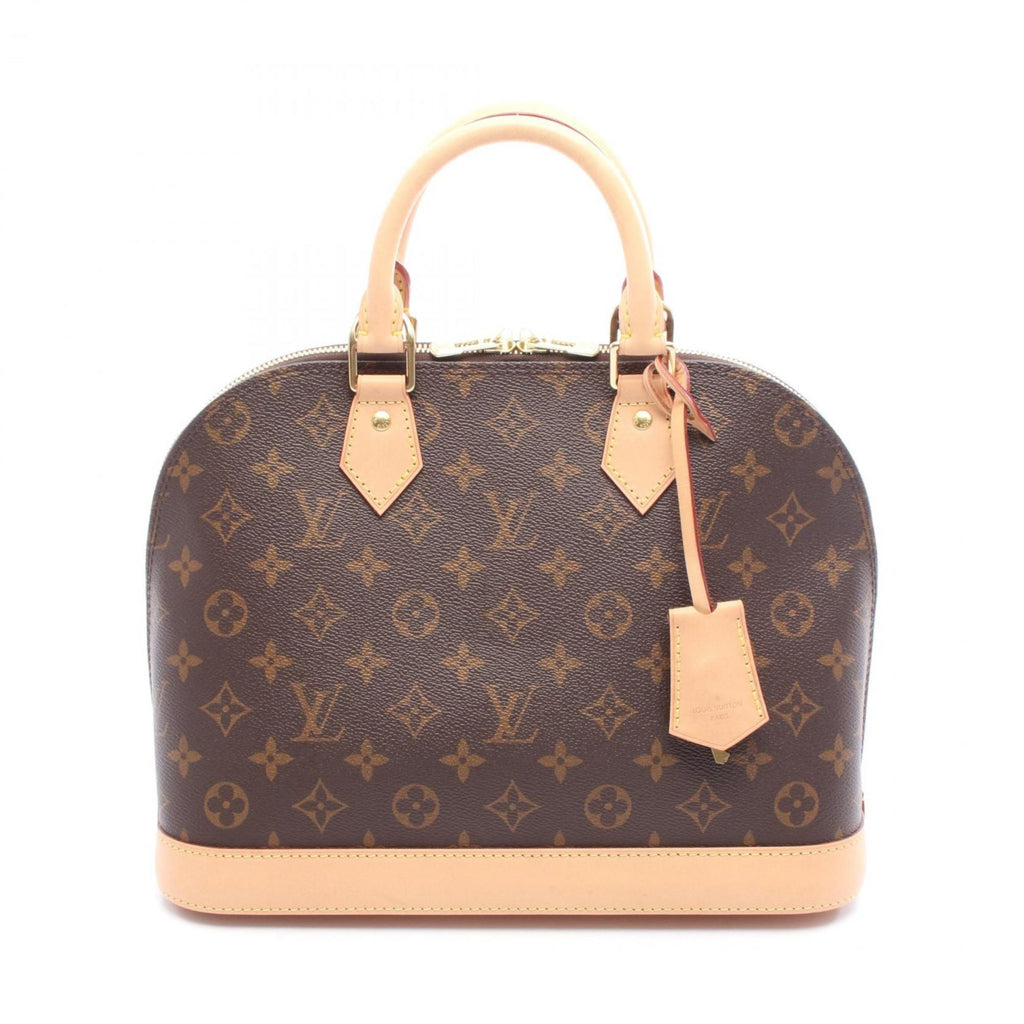 Louis Vuitton Brown Monogram Coated Canvas Handbag