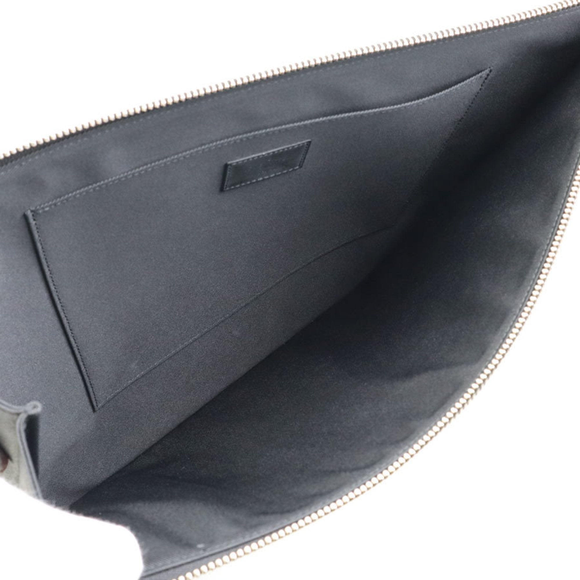 Louis Vuitton Black Damier Graphite Clutch Bag Pochette
