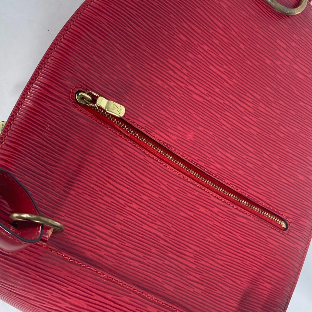 Louis Vuitton Red Color Epi Leather Backpack