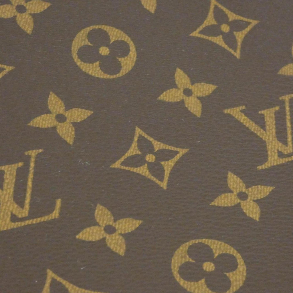 Louis Vuitton Marron Coated Canvas Handbag
