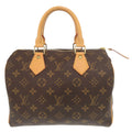 Louis Vuitton Brown Monogram Canvas Handbag