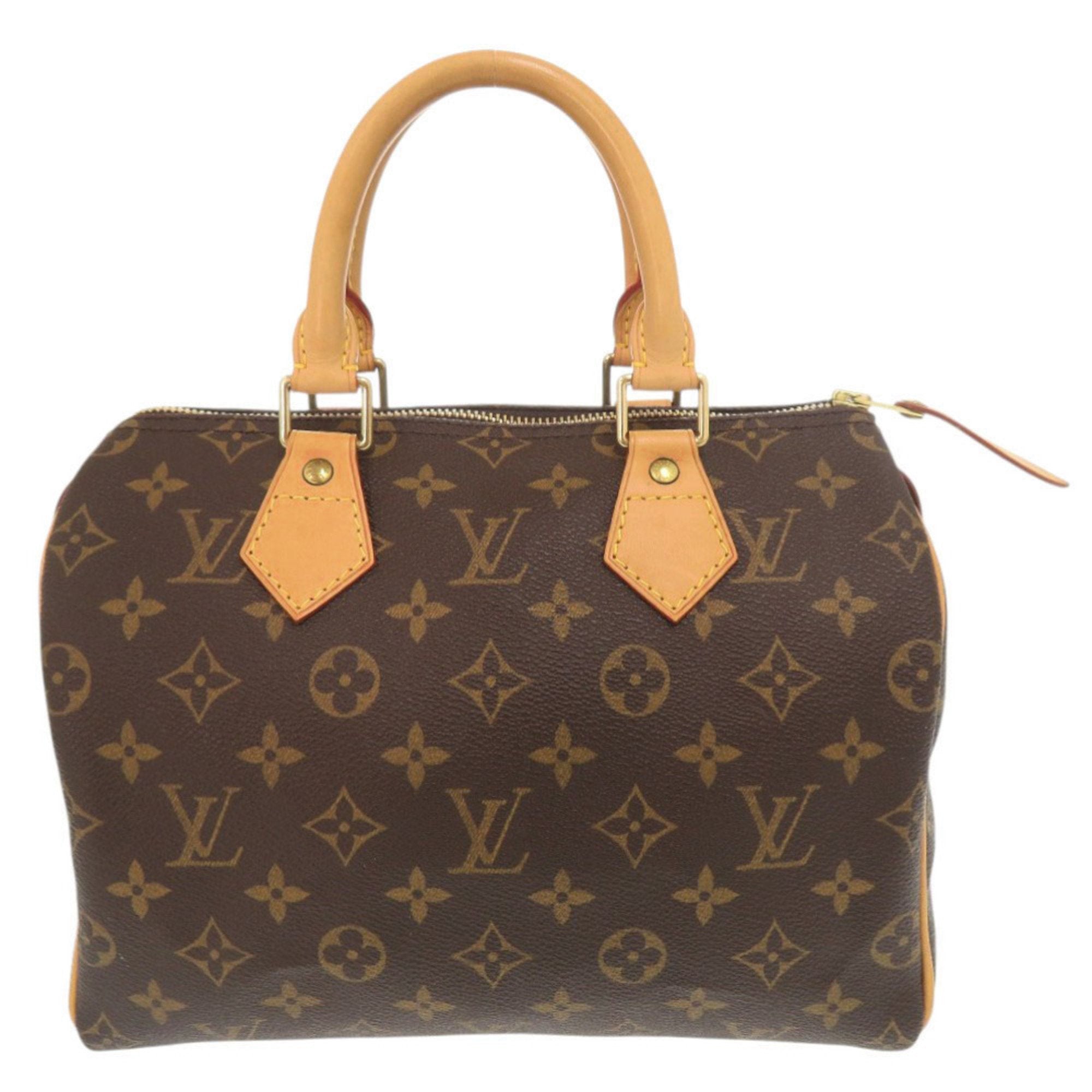 Louis Vuitton Brown Monogram Canvas Handbag