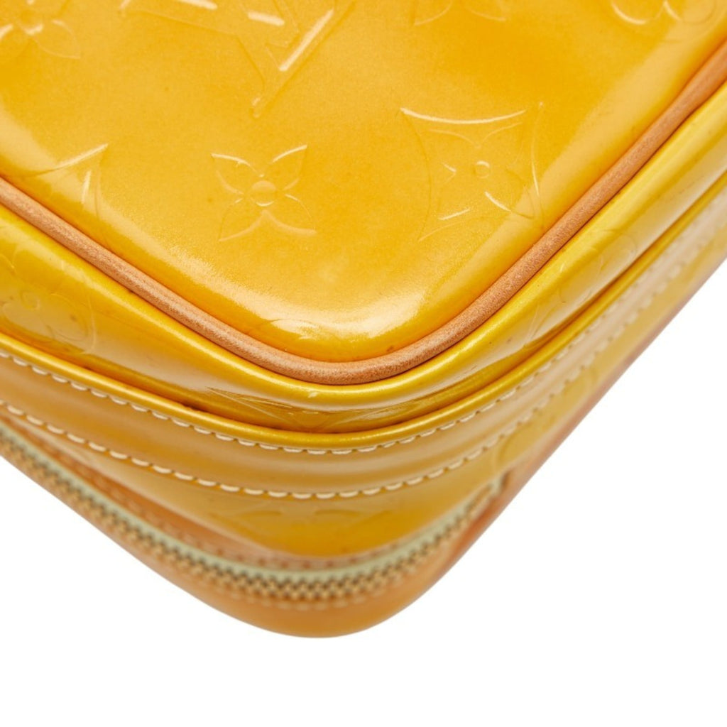 Louis Vuitton Yellow Patent Leather Shoulder Bag