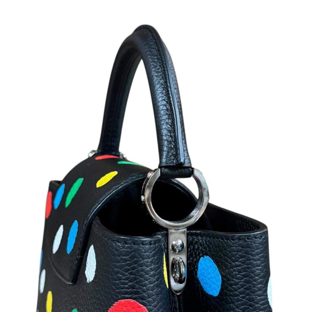 Louis Vuitton Black Multi-Color Leather Shoulder Bag