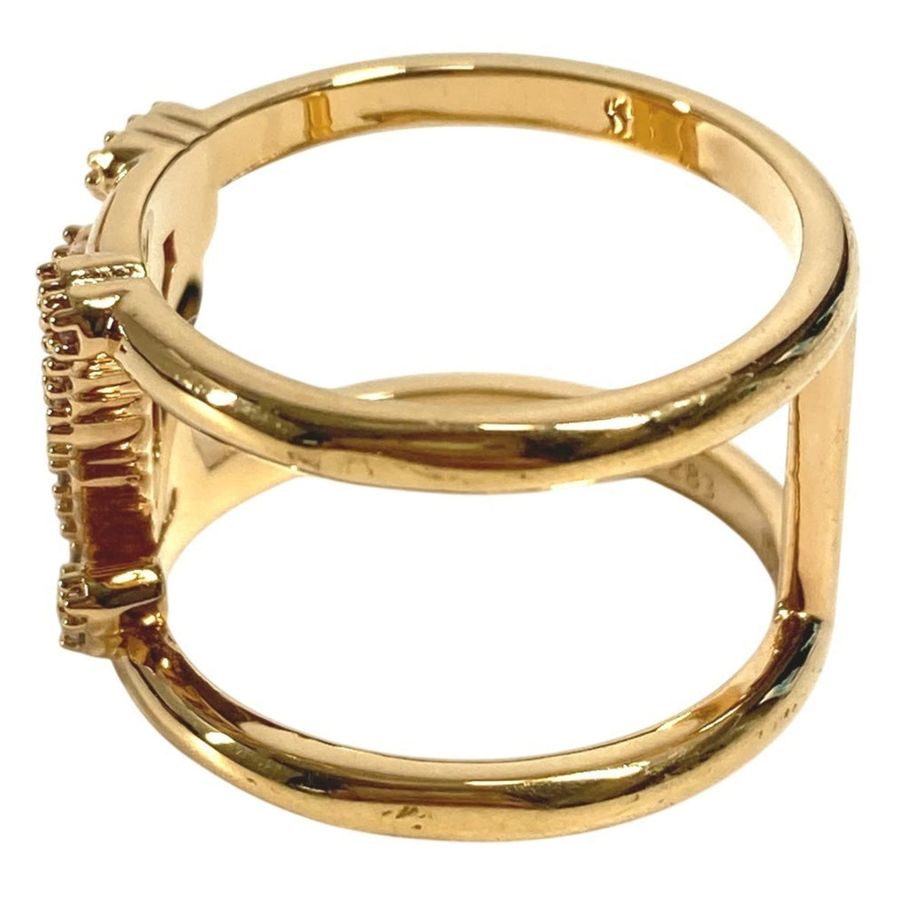 Louis Vuitton Gold Metal Band Ring