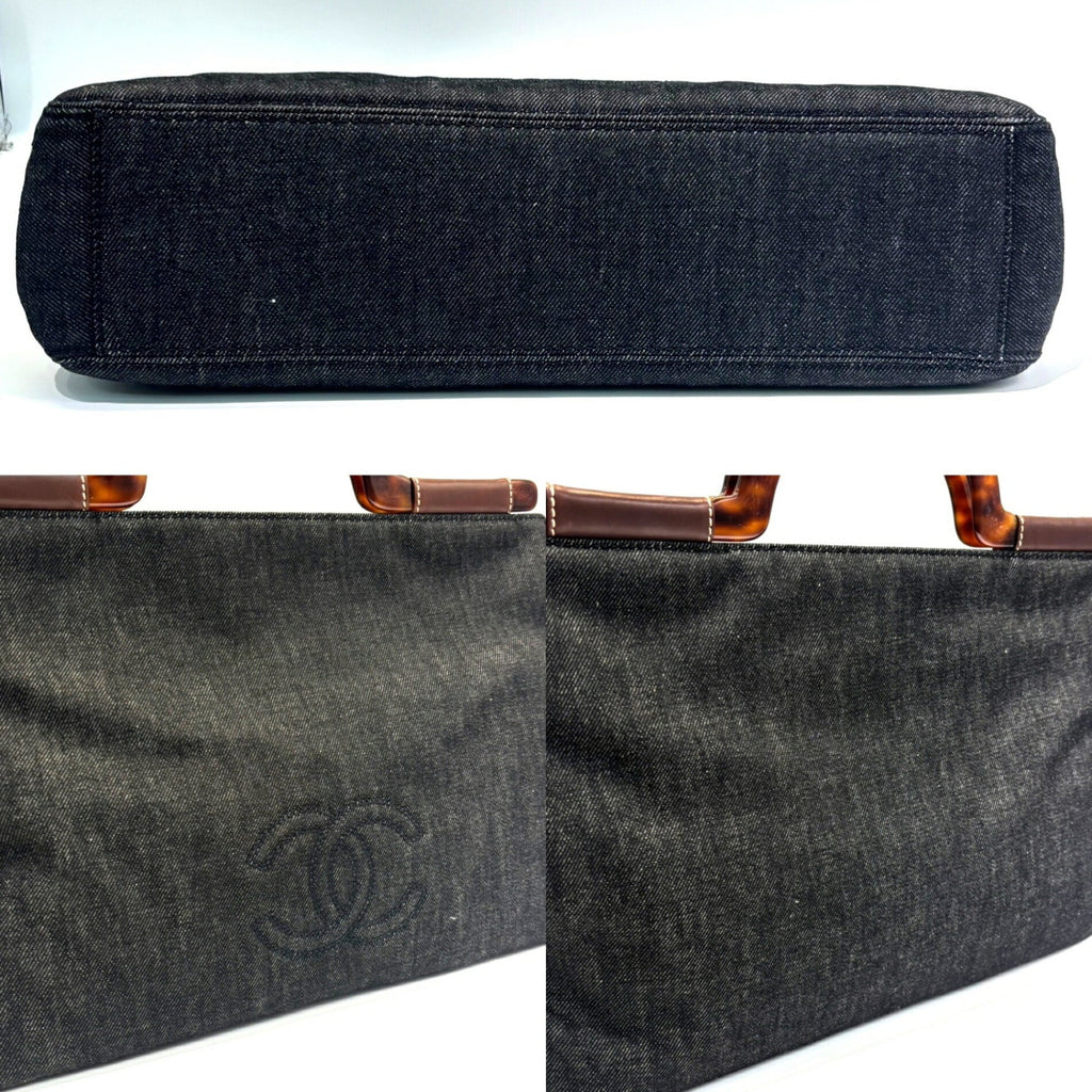 Chanel Navy Denim Handbag
