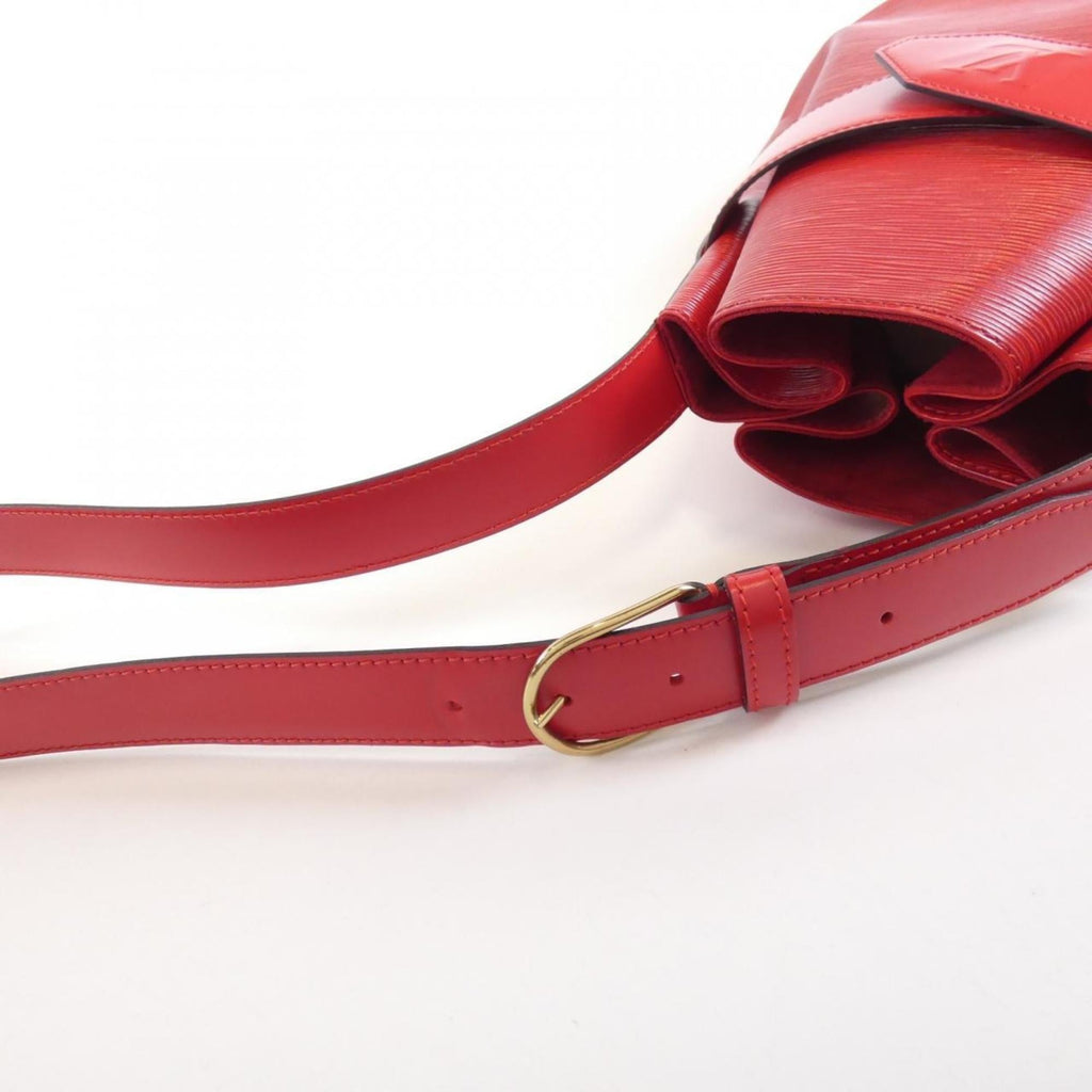 Louis Vuitton Red Color Leather Shoulder Bag