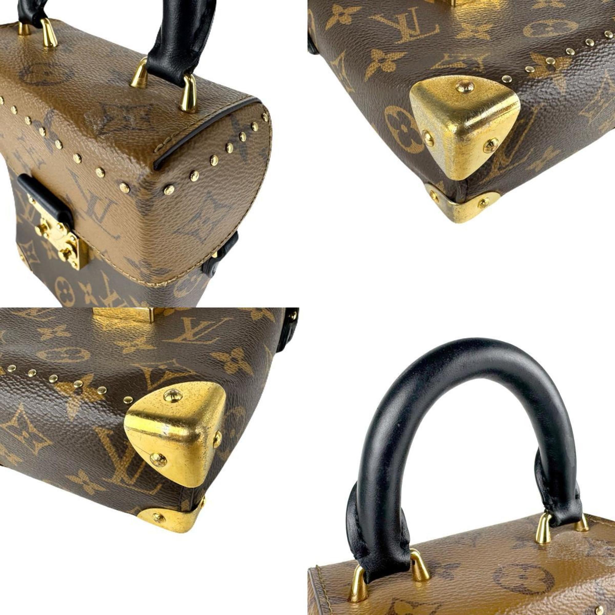 Louis Vuitton Brown Monogram Reverse Shoulder Bag